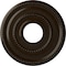 Ekena Millwork Valeriano Ceiling Medallion (Fits Canopies up to 6 1/4"), 12 1/8"OD x 3 5/8"ID x 3/4"P, Bronze CM12VABZS - alternate 1